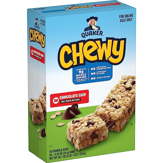 Quaker Chewy Granola Bars, Chocolate Chip