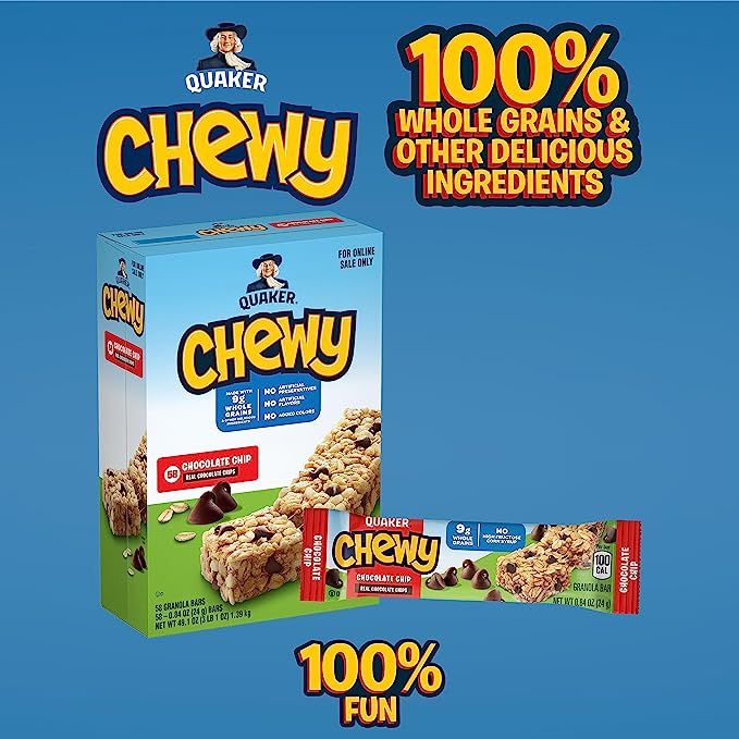 Quaker Chewy Granola Bars, Chocolate Chip