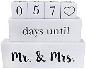 GSM Brands Wedding Countdown Calendar Blocks