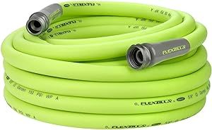 Flexzilla Garden Hose 5/8 in. x 50 ft, Heavy Duty, Lightweight, Drinking Water Safe, ZillaGreen - HFZG550YW-E