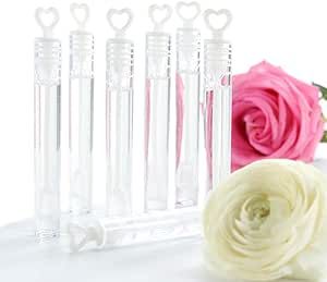 150 Piece Mini White Heart Bubble Wand Party Favors,Perfect for Wedding,Engagement,Anniversary,Valentine's Day,Graduation,Celebrations,Birthday,Special Festival,Sweet Gift for Couple Boys and Girls