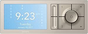 Moen Terra Beige Smart Shower 2-Outlet Digital Shower System Controller for Thermostatic Shower Valve, TS3302TB