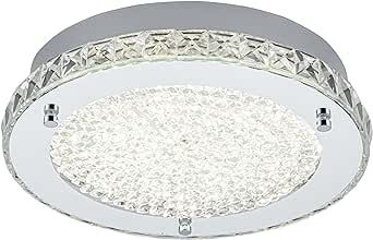 Flush Mount Ceiling Light Kitchen Light Fixtures LED Light Fixtures Ceiling Mount Ceiling Light Fixture 11In Modern Chandelier for Bedroom Bathroom Ceiling Light for Hallway Living Room Dining Room