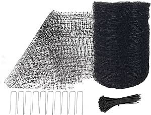 Feitore Deer Fence Netting, 7 x 100 Feet Anti Bird Deer Protection Net Reusable Protective Garden Netting for Plants Fruit Trees Vegetables Against Birds and Other Animals