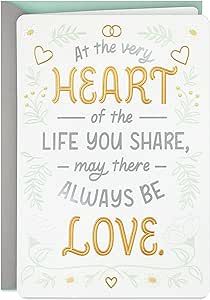 Hallmark Wedding Card (May There Always Be Love)