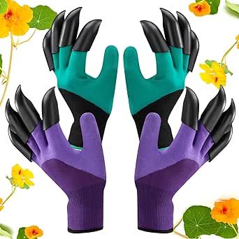 CARE HOME Gardening Gloves with Claws, Breathable Garden Gloves for Digging and Planting, Best Gifts for Gardeners