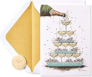 Papyrus Wedding Card - Designed By Bella Pilar (Overflowing with Love)