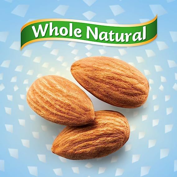 Blue Diamond Almonds Whole Natural Raw Snack Nuts
