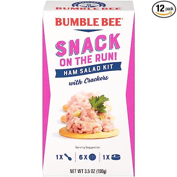 Bumble Bee Snack On The Run Ham Salad with Crackers Kit