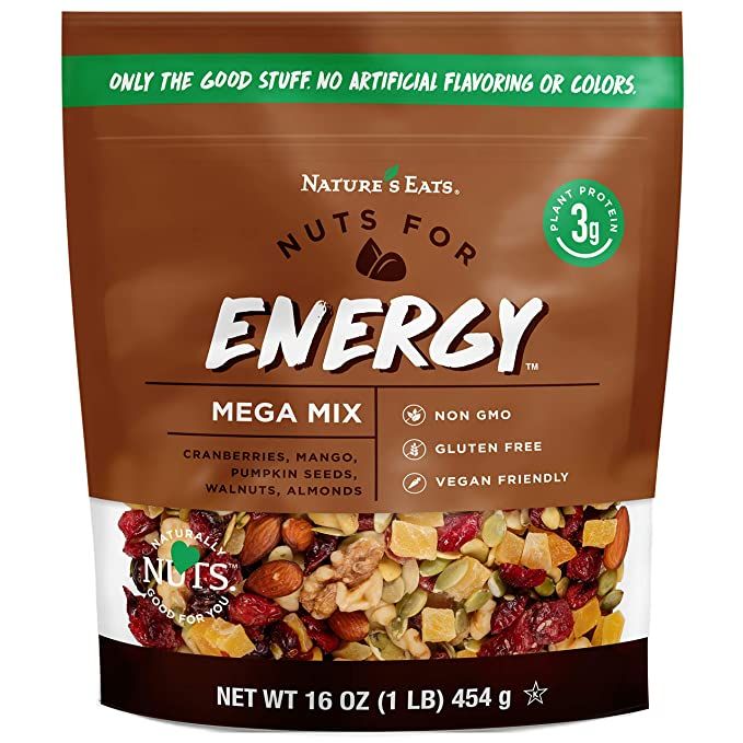 Nature's Eats Nuts for Energy Mega Trail Mix
