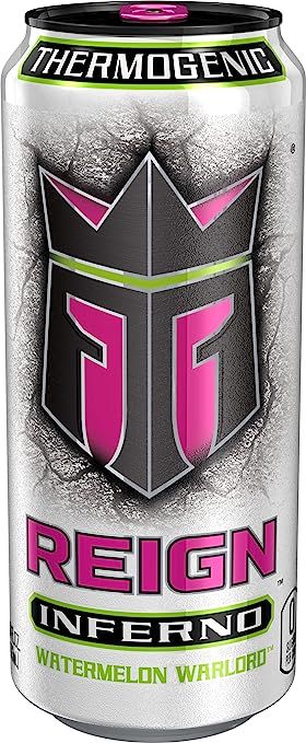 REIGN Inferno Watermelon Warlord, Thermogenic Fuel, Fitness and Performance Drink
